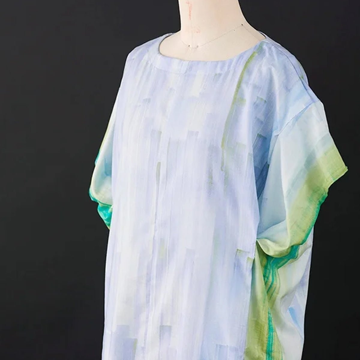 cotton silk - Touch a chord kotosen ni fureru fabric 絲棉 - FO:REST Fabric 布恩堂Liberty fabrictana lawnjapanese fabricykk zipper