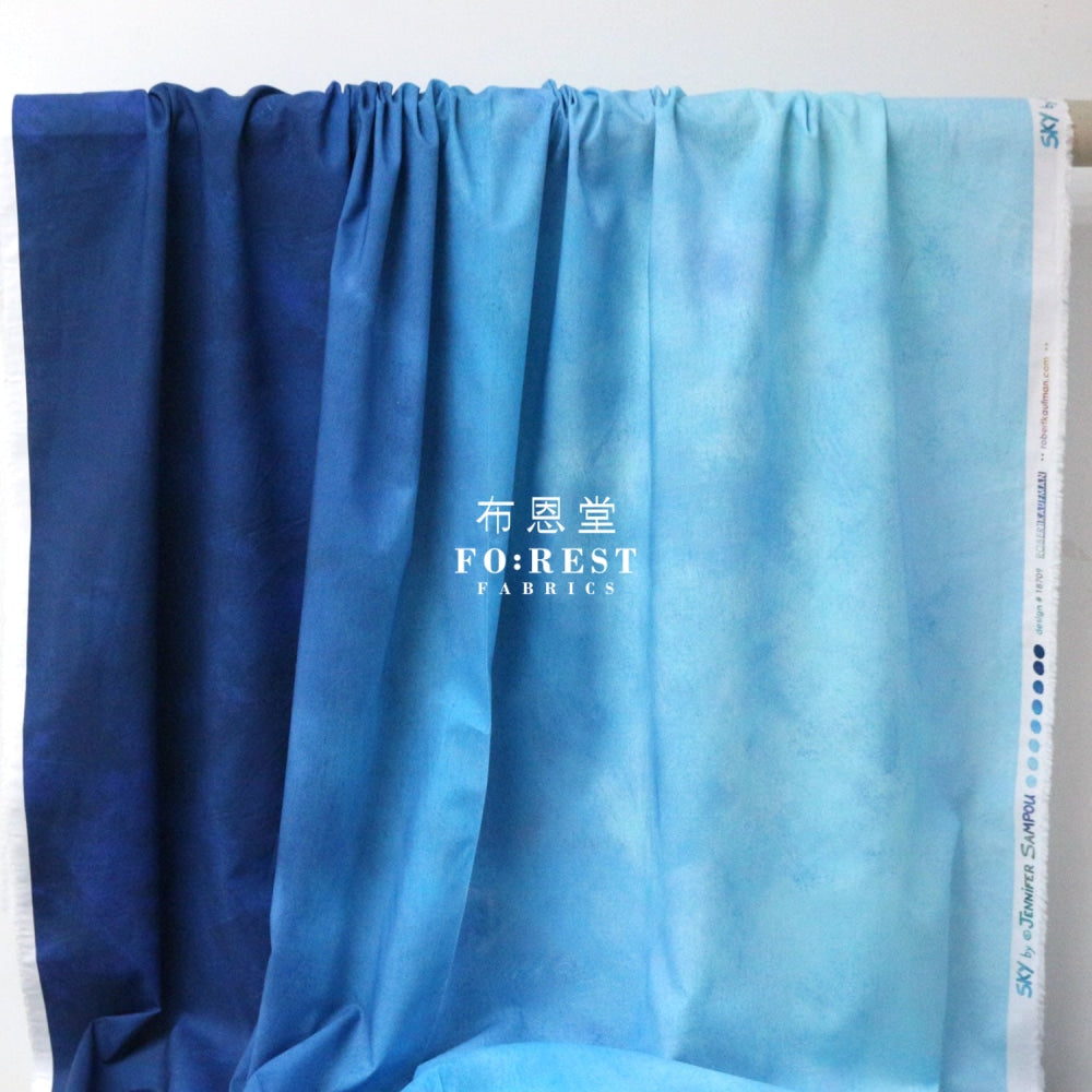 Cotton - Sky Fabric Azure
