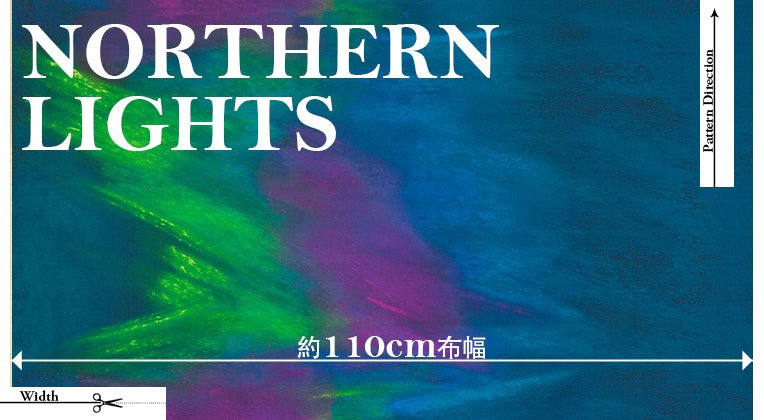 cotton - Sky fabric Northern Light - FO:REST Fabric 布恩堂Liberty fabrictana lawnjapanese fabricykk zipper