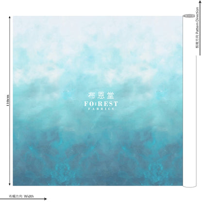 Cotton - Sky Fabric Spa