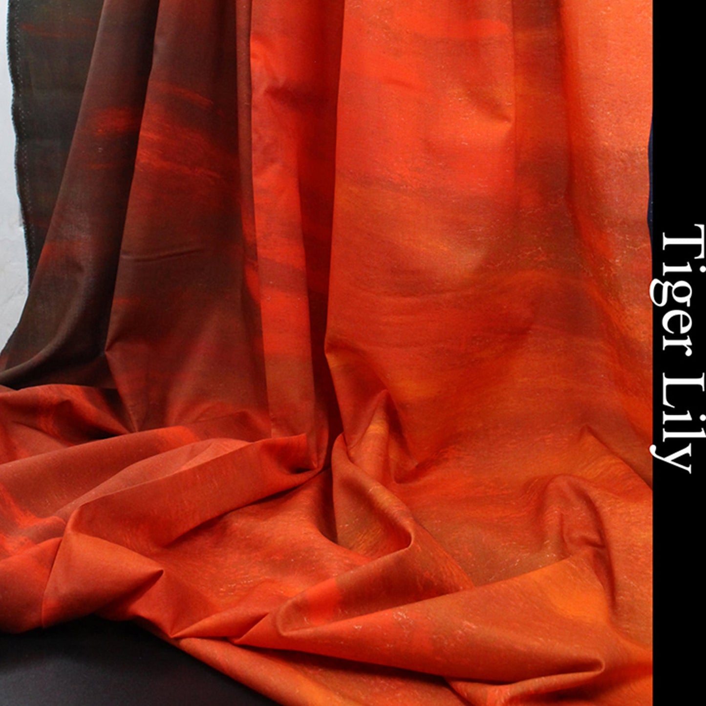 cotton - Sky fabric Tiger Lily - FO:REST Fabric 布恩堂Liberty fabrictana lawnjapanese fabricykk zipper