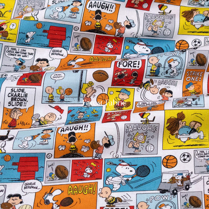 cotton - Snoopy fabric - FO:REST Fabric 布恩堂Liberty fabrictana lawnjapanese fabricykk zipper