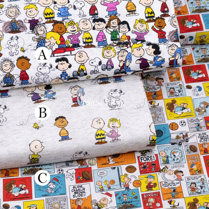 cotton - Snoopy fabric - FO:REST Fabric 布恩堂Liberty fabrictana lawnjapanese fabricykk zipper