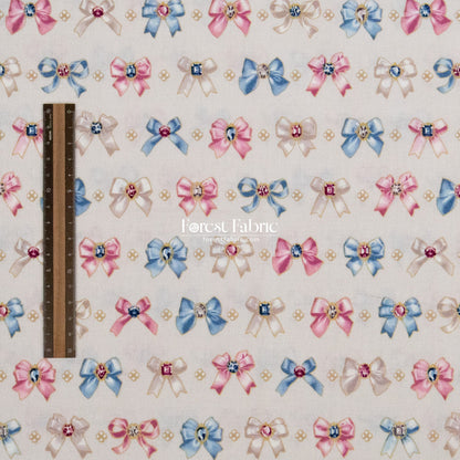 cotton - Sparkling Ribbons fabric - FO:REST Fabric 布恩堂Liberty fabrictana lawnjapanese fabricykk zipper