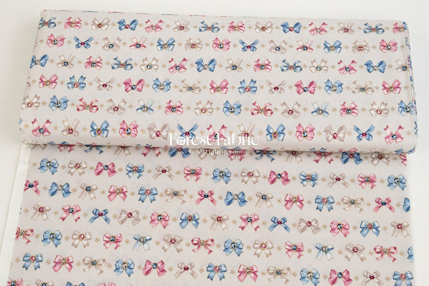 cotton - Sparkling Ribbons fabric - FO:REST Fabric 布恩堂Liberty fabrictana lawnjapanese fabricykk zipper
