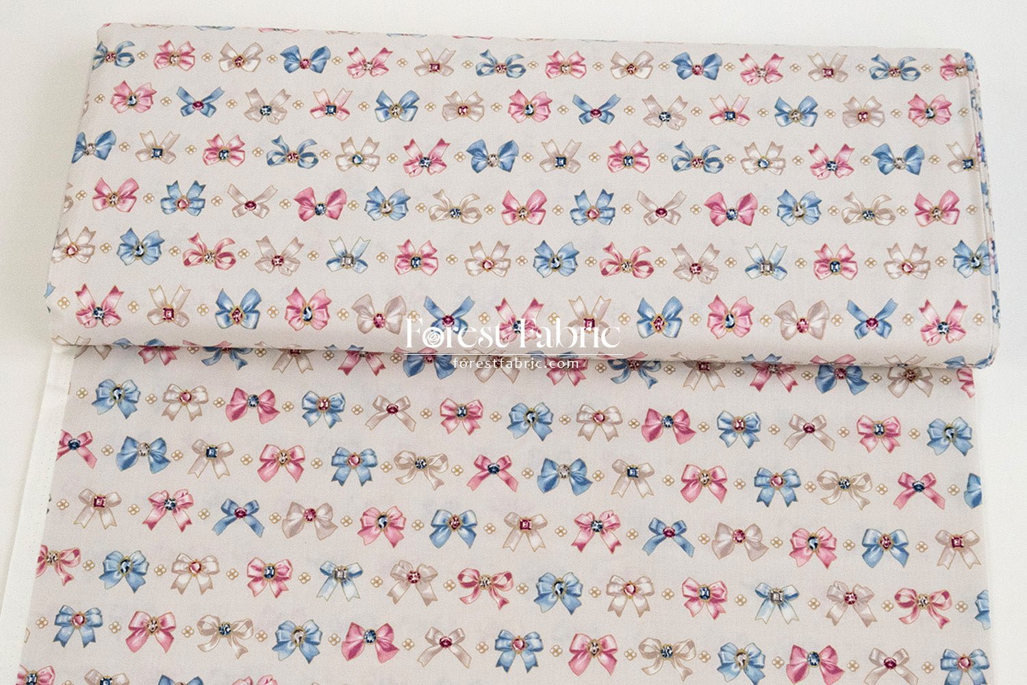 cotton - Sparkling Ribbons fabric - FO:REST Fabric 布恩堂Liberty fabrictana lawnjapanese fabricykk zipper