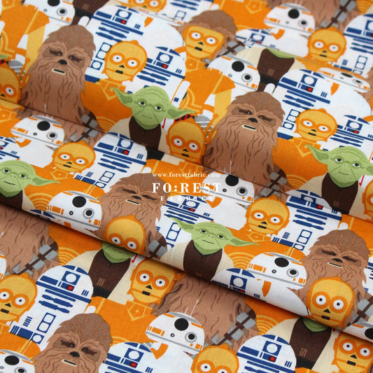 cotton - Star war fabric (member) - FO:REST Fabric 布恩堂Liberty fabrictana lawnjapanese fabricykk zipper