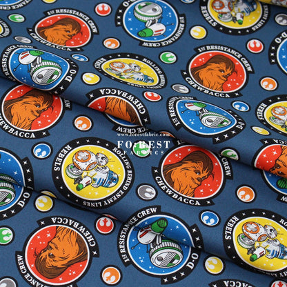 cotton - Star war fabric (member) - FO:REST Fabric 布恩堂Liberty fabrictana lawnjapanese fabricykk zipper