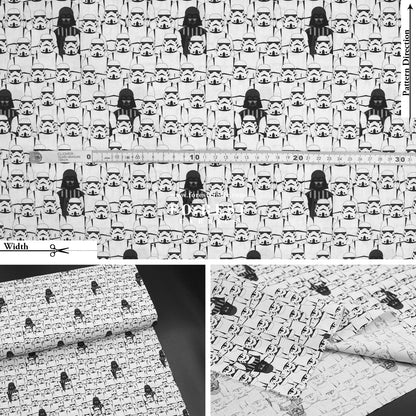 cotton - Star war fabric (member) - FO:REST Fabric 布恩堂Liberty fabrictana lawnjapanese fabricykk zipper