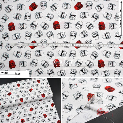 cotton - Star war fabric (member) - FO:REST Fabric 布恩堂Liberty fabrictana lawnjapanese fabricykk zipper