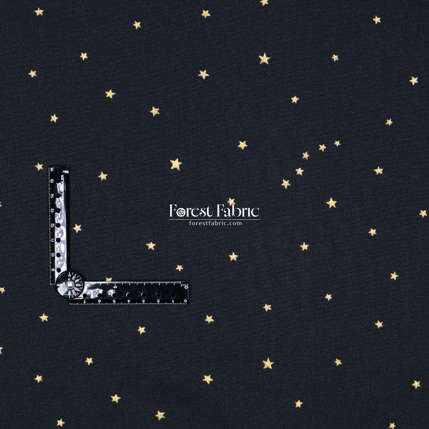 cotton - star with metallic fabric fabric - FO:REST Fabric 布恩堂Liberty fabrictana lawnjapanese fabricykk zipper