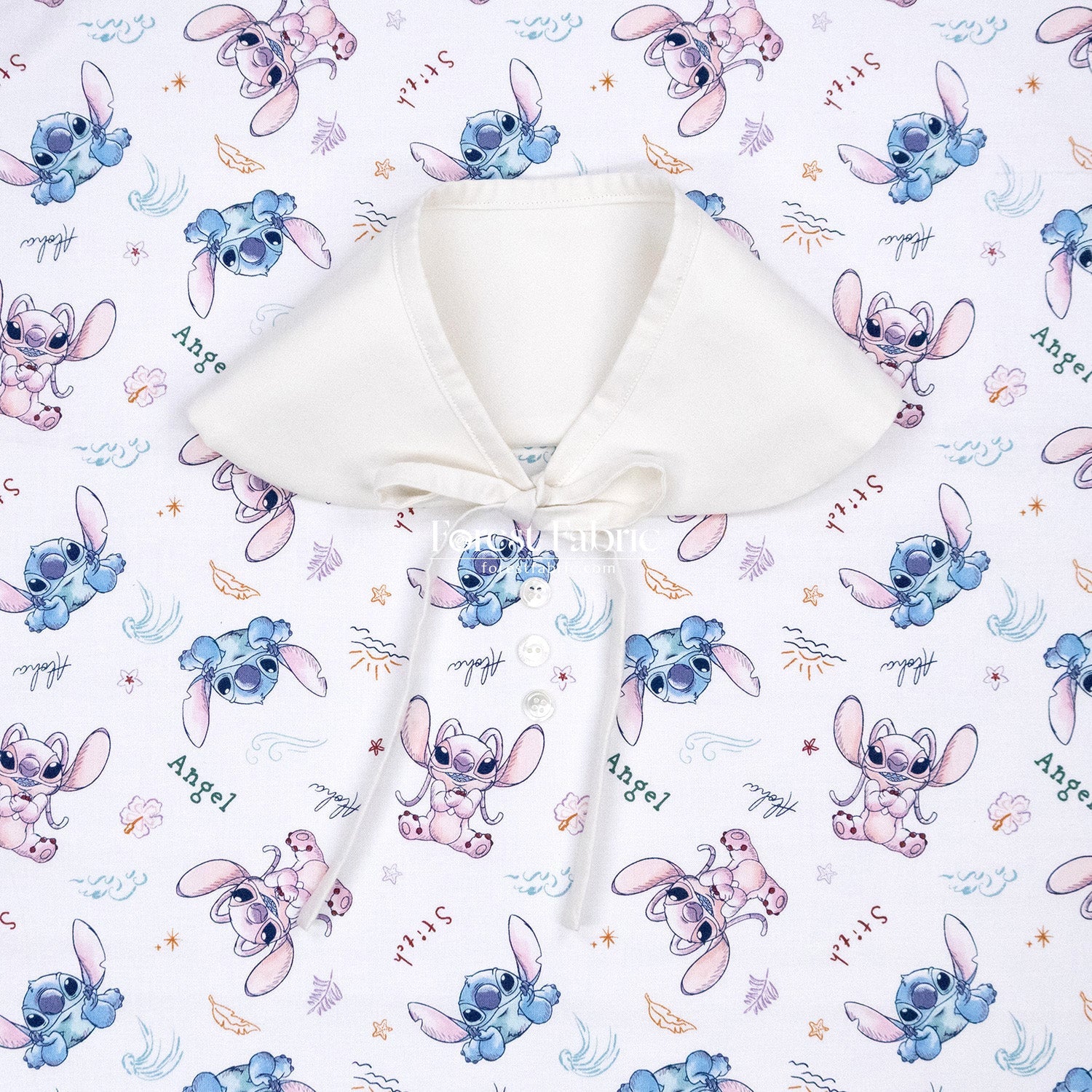 cotton - Stitch fabric 1 - FO:REST Fabric 布恩堂Liberty fabrictana lawnjapanese fabricykk zipper