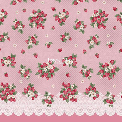 cotton - Strawberry Fields fabric - FO:REST Fabric 布恩堂Liberty fabrictana lawnjapanese fabricykk zipper