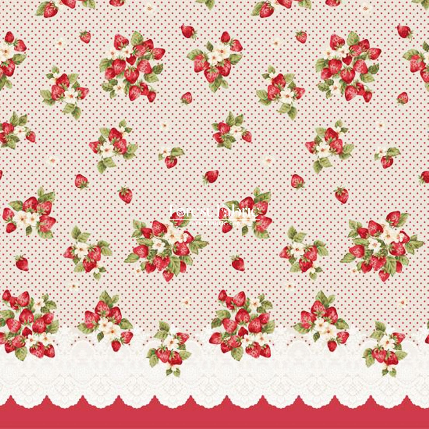 cotton - Strawberry Fields fabric - FO:REST Fabric 布恩堂Liberty fabrictana lawnjapanese fabricykk zipper