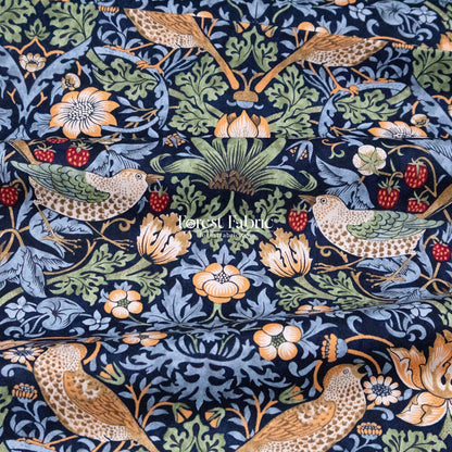 cotton - The Art of William Morris fabric 1 - FO:REST Fabric 布恩堂Liberty fabrictana lawnjapanese fabricykk zipper