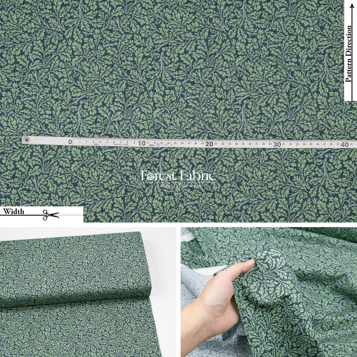 cotton - The Art of William Morris fabric 2 - FO:REST Fabric 布恩堂Liberty fabrictana lawnjapanese fabricykk zipper