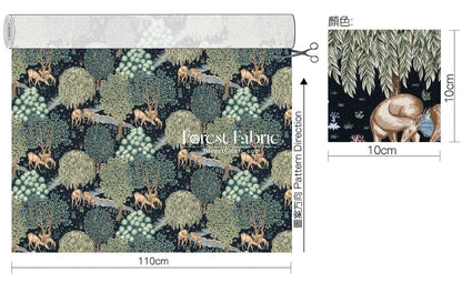 cotton - The Art of William Morris fabric 2 - FO:REST Fabric 布恩堂Liberty fabrictana lawnjapanese fabricykk zipper