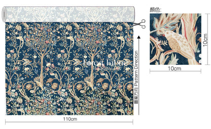 cotton - The Art of William Morris fabric 2 - FO:REST Fabric 布恩堂Liberty fabrictana lawnjapanese fabricykk zipper