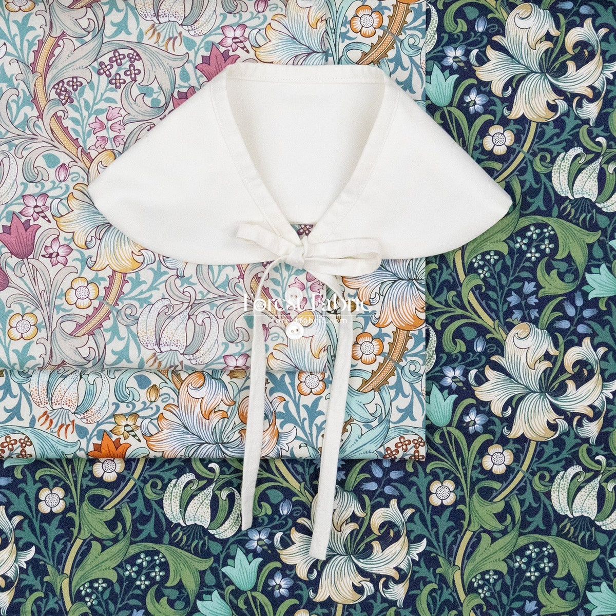 cotton - The Art of William Morris fabric 3 - FO:REST Fabric 布恩堂Liberty fabrictana lawnjapanese fabricykk zipper