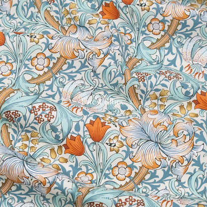 cotton - The Art of William Morris fabric 3 - FO:REST Fabric 布恩堂Liberty fabrictana lawnjapanese fabricykk zipper