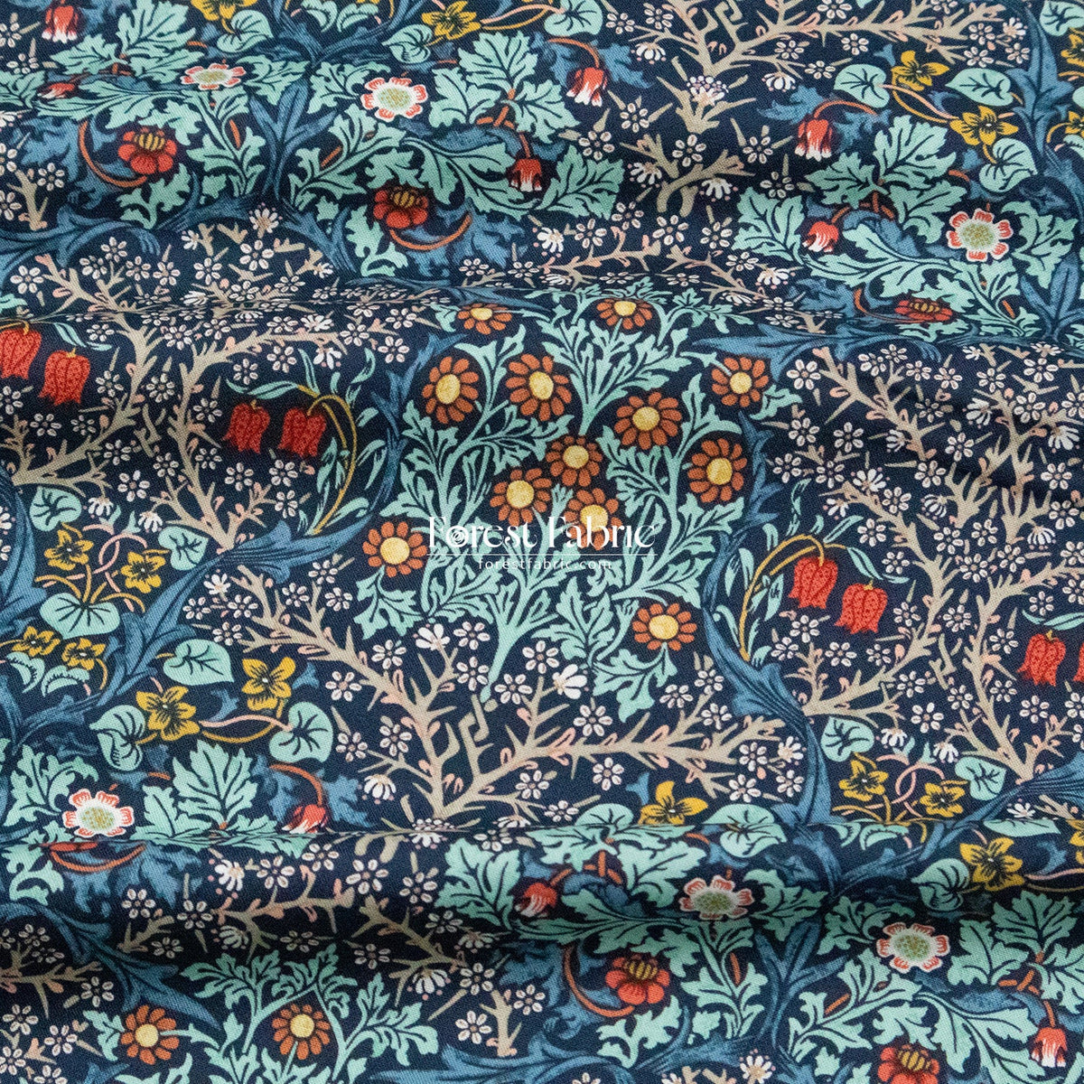 cotton - The Art of William Morris fabric 5 - FO:REST Fabric 布恩堂Liberty fabrictana lawnjapanese fabricykk zipper