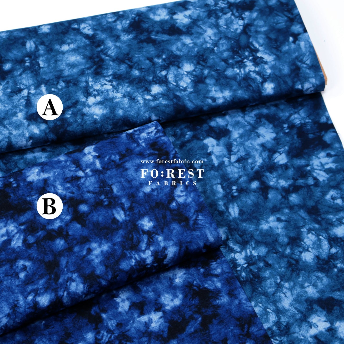 cotton - Tie - dye style fabric - FO:REST Fabric 布恩堂Liberty fabrictana lawnjapanese fabricykk zipper