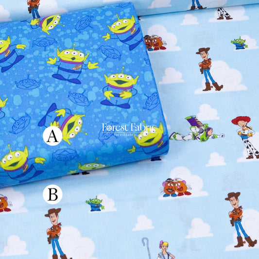 cotton - Toy story fabric - FO:REST Fabric 布恩堂Liberty fabrictana lawnjapanese fabricykk zipper
