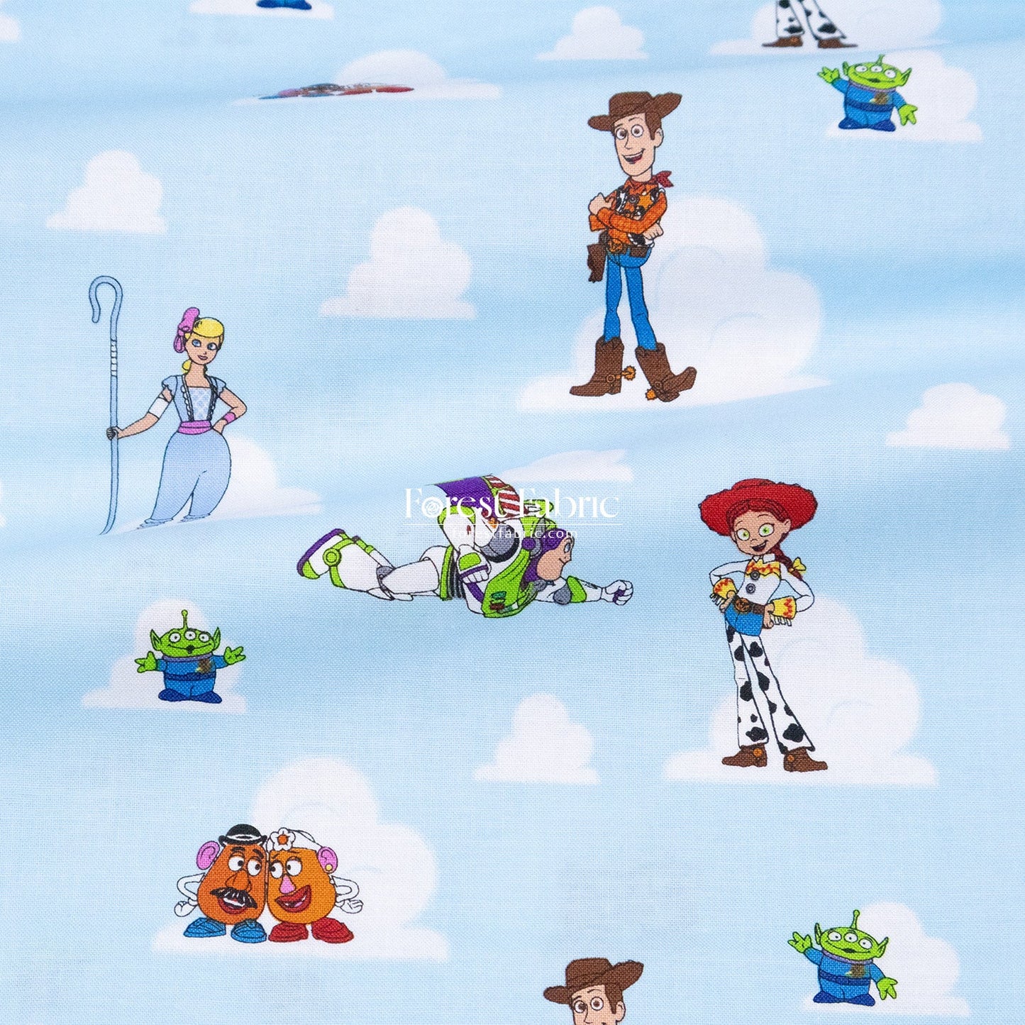 cotton - Toy story fabric - FO:REST Fabric 布恩堂Liberty fabrictana lawnjapanese fabricykk zipper