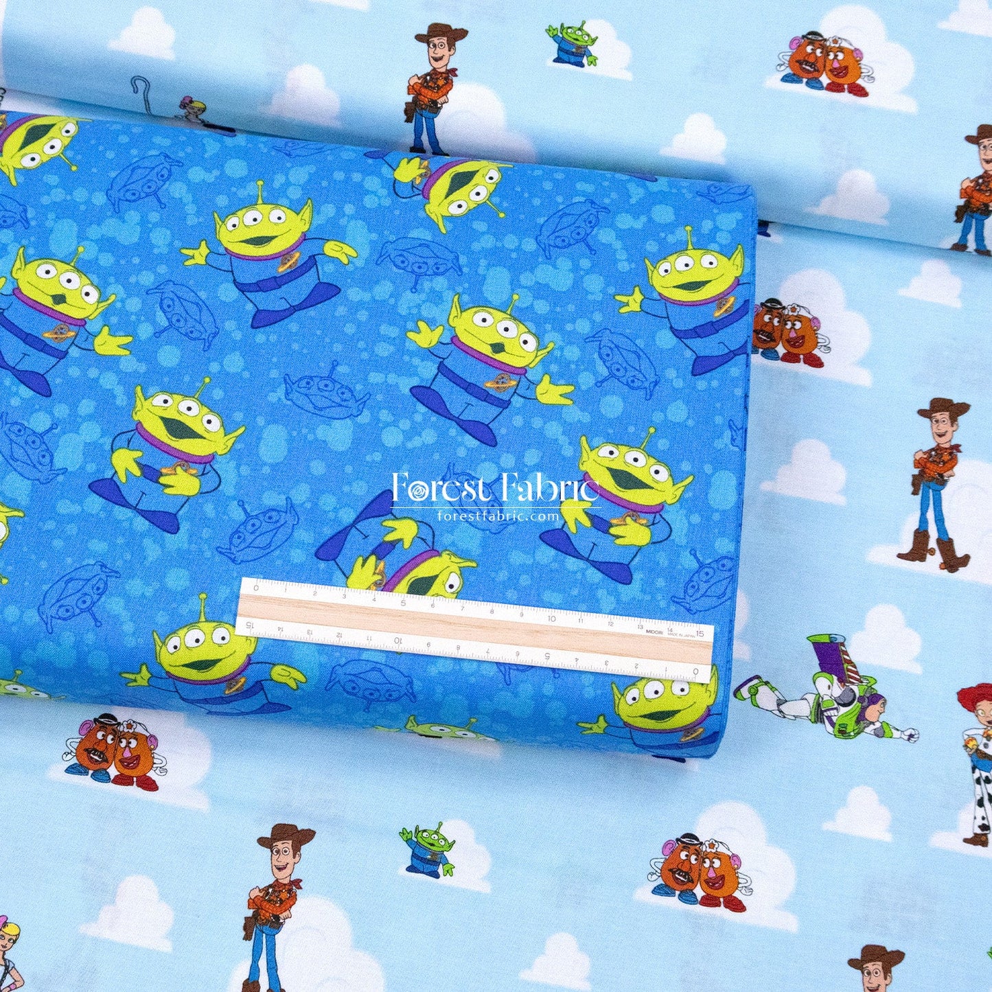 cotton - Toy story fabric - FO:REST Fabric 布恩堂Liberty fabrictana lawnjapanese fabricykk zipper