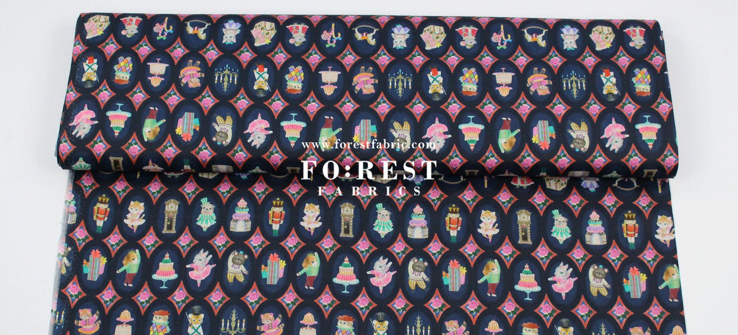 cotton - Twinkle Toy fabric - FO:REST Fabric 布恩堂Liberty fabrictana lawnjapanese fabricykk zipper