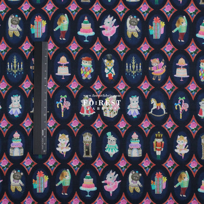 cotton - Twinkle Toy fabric - FO:REST Fabric 布恩堂Liberty fabrictana lawnjapanese fabricykk zipper