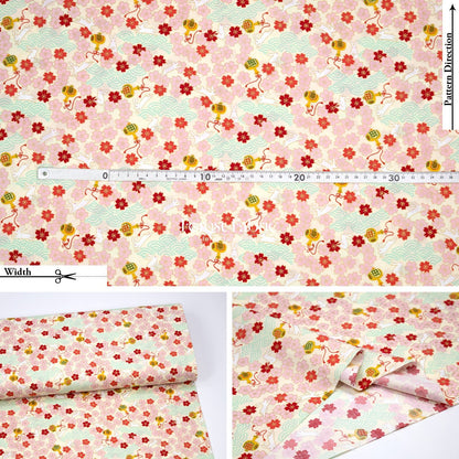 cotton - Usagi Rabbit fabric - FO:REST Fabric 布恩堂Liberty fabrictana lawnjapanese fabricykk zipper