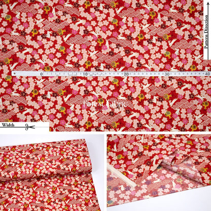 cotton - Usagi Rabbit fabric - FO:REST Fabric 布恩堂Liberty fabrictana lawnjapanese fabricykk zipper