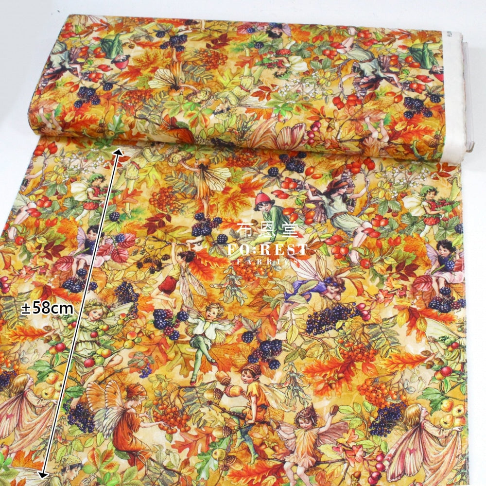 Cotton - Very Berry Fairy Fabric