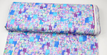cotton - watercolour Cats fabric - FO:REST Fabric 布恩堂Liberty fabrictana lawnjapanese fabricykk zipper