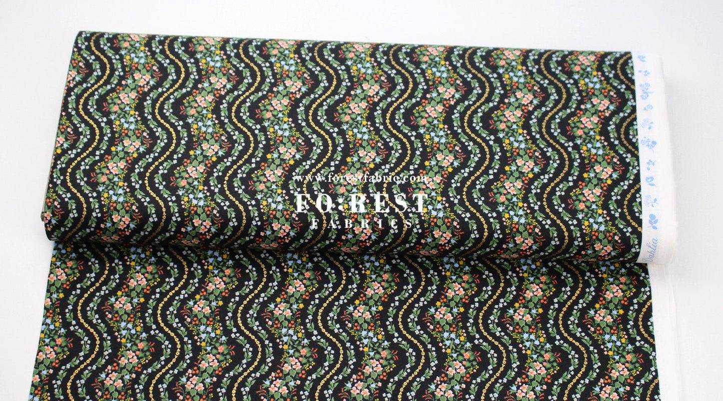 cotton - Wildwood Vines fabric - FO:REST Fabric 布恩堂Liberty fabrictana lawnjapanese fabricykk zipper