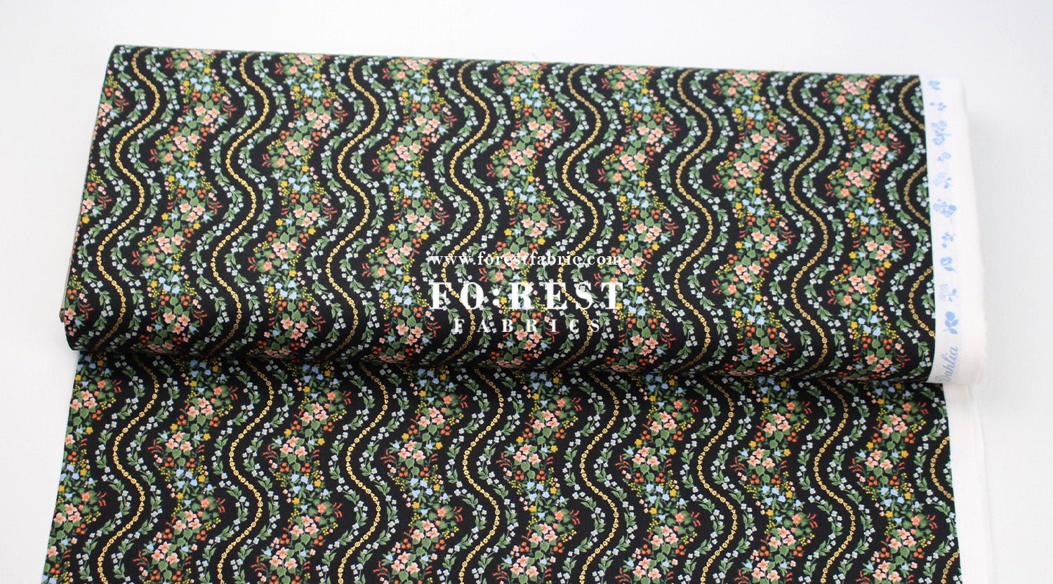 cotton - Wildwood Vines fabric - FO:REST Fabric 布恩堂Liberty fabrictana lawnjapanese fabricykk zipper