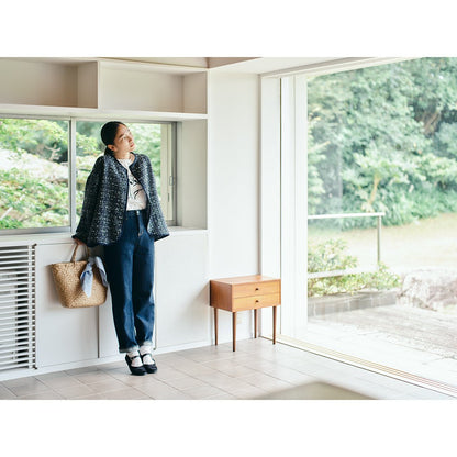Craft Books - CHECK&STRIPE her closet - FO:REST Fabric 布恩堂Liberty fabrictana lawnjapanese fabricykk zipper