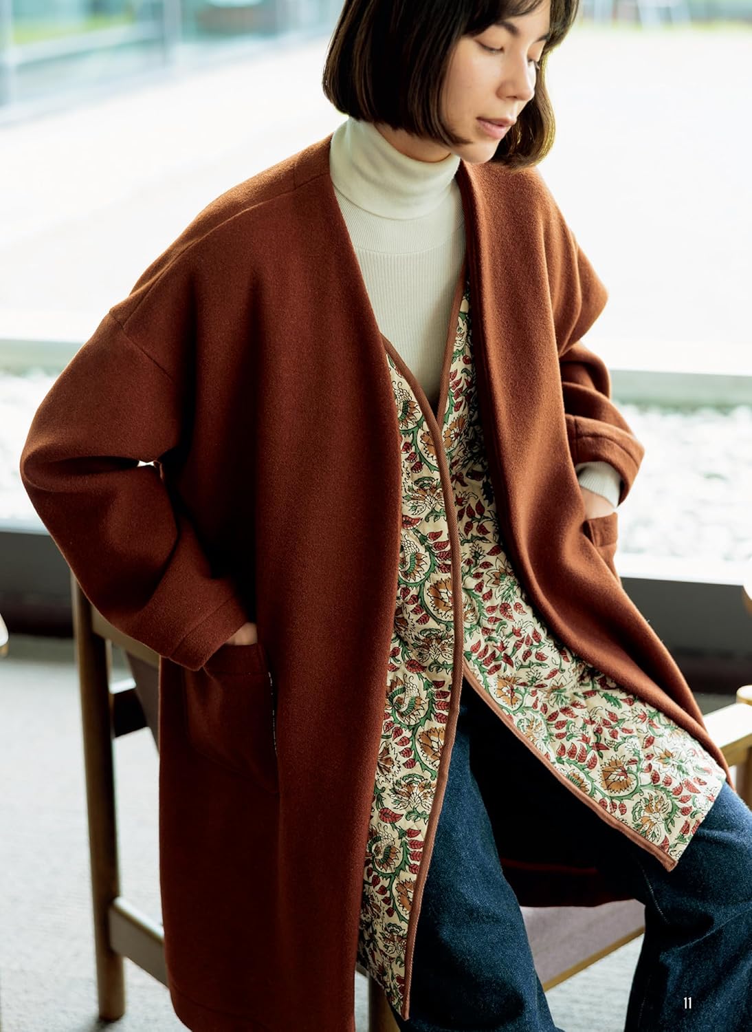 Craft Books - Make a coat you'll want to cherish - FO:REST Fabric 布恩堂Liberty fabrictana lawnjapanese fabricykk zipper