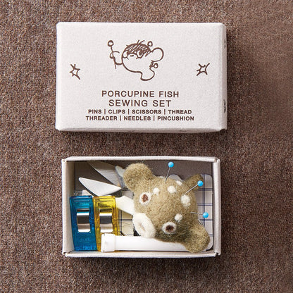 Cuteeee Sewing Box Set 縫紉套裝 - FO:REST Fabric 布恩堂Liberty fabrictana lawnjapanese fabricykk zipper
