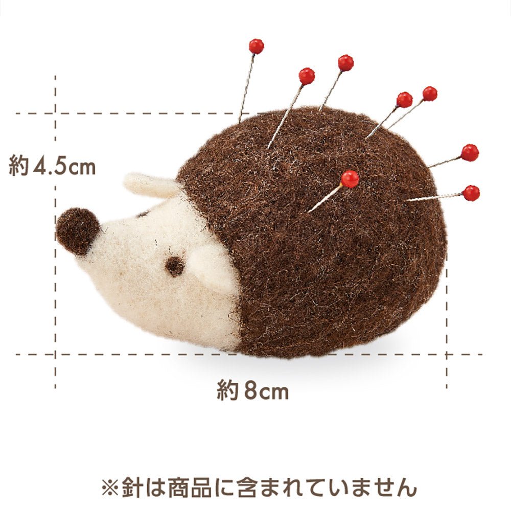 Cuteeee Wool felt pincushion 羊毛氈針墊 - FO:REST Fabric 布恩堂Liberty fabrictana lawnjapanese fabricykk zipper
