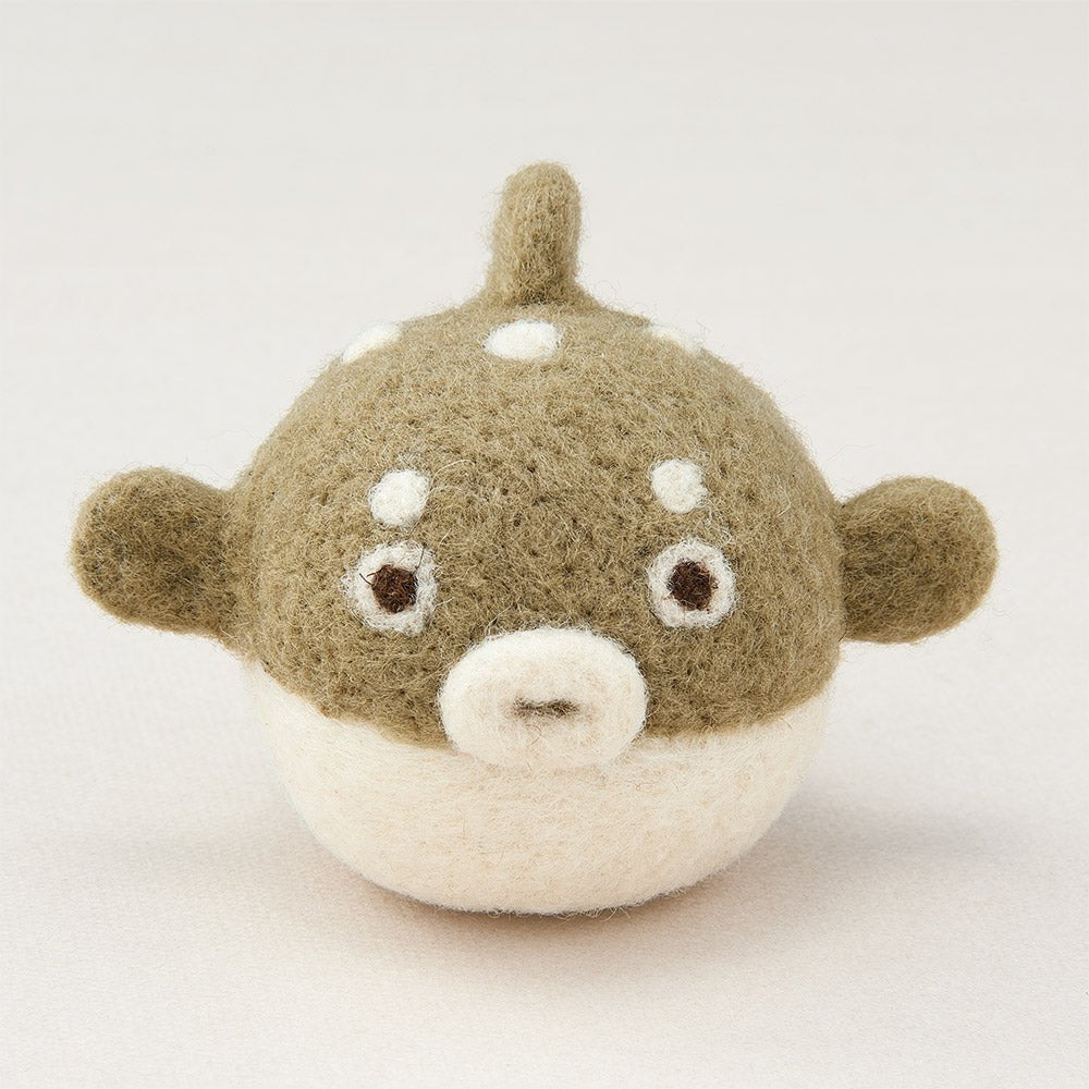 Cuteeee Wool felt pincushion 羊毛氈針墊 - FO:REST Fabric 布恩堂Liberty fabrictana lawnjapanese fabricykk zipper