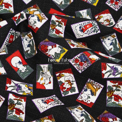 dobby - Whispers of the Card Cat fabric - FO:REST Fabric 布恩堂Liberty fabrictana lawnjapanese fabricykk zipper