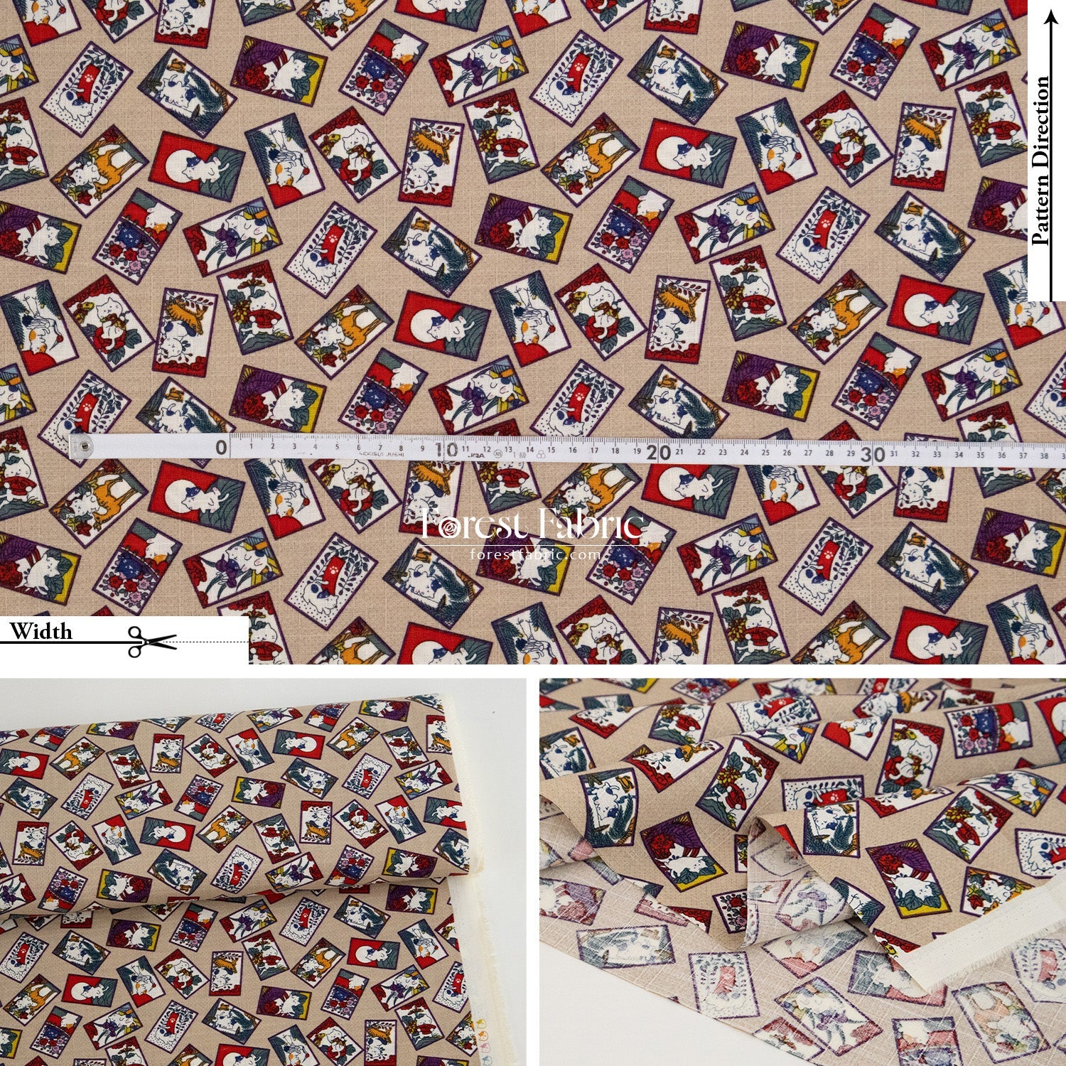 dobby - Whispers of the Card Cat fabric - FO:REST Fabric 布恩堂Liberty fabrictana lawnjapanese fabricykk zipper