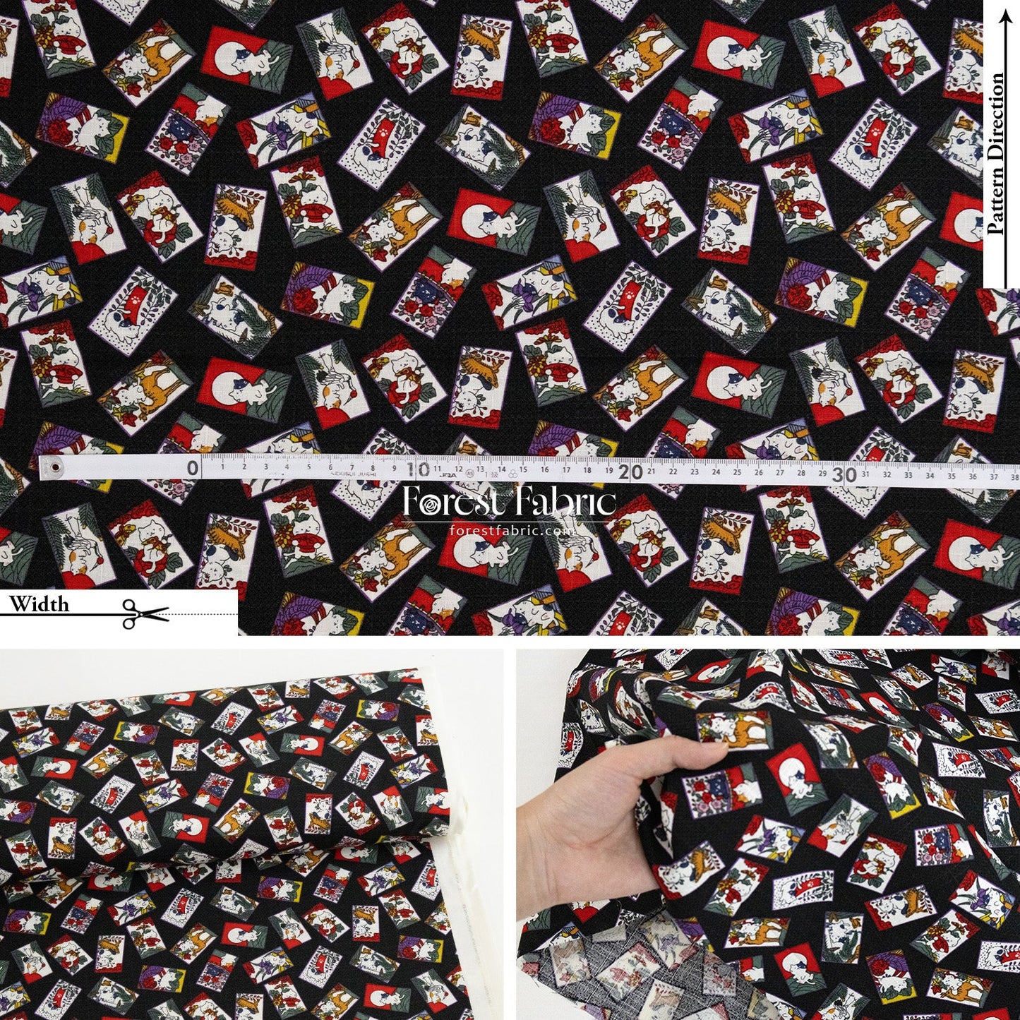 dobby - Whispers of the Card Cat fabric - FO:REST Fabric 布恩堂Liberty fabrictana lawnjapanese fabricykk zipper