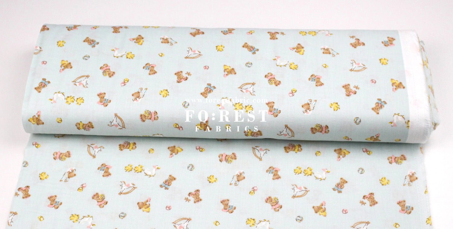 Double gauze - Teddy Bear fabric - FO:REST Fabric 布恩堂Liberty fabrictana lawnjapanese fabricykk zipper