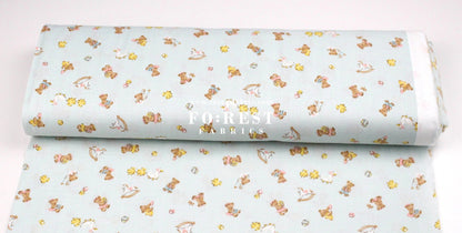Double gauze - Teddy Bear fabric - FO:REST Fabric 布恩堂Liberty fabrictana lawnjapanese fabricykk zipper