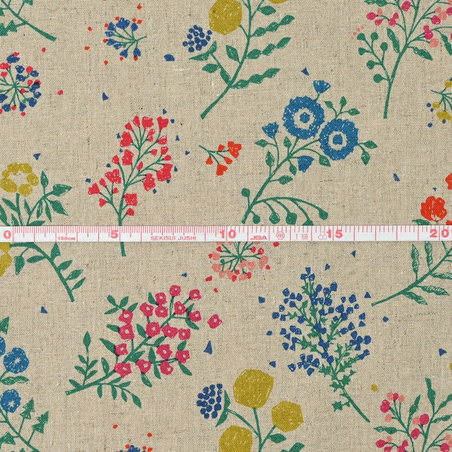 echino - cotton linen - Tiny fabric Natural - FO:REST Fabric 布恩堂Liberty fabrictana lawnjapanese fabricykk zipper