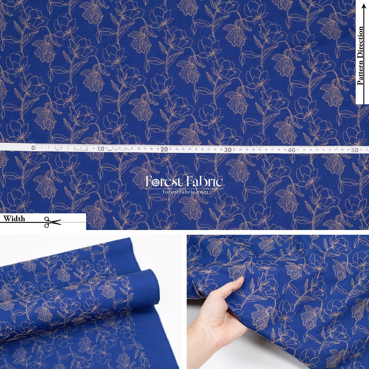 embroidery cotton - Blossom Sketches - FO:REST Fabric 布恩堂Liberty fabrictana lawnjapanese fabricykk zipper