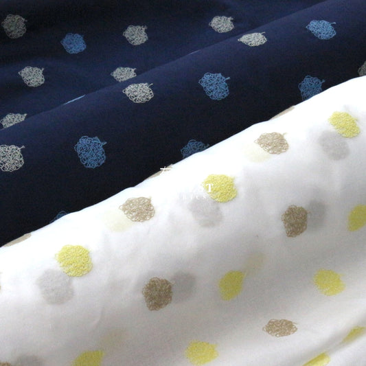 Embroidery Cotton - Dot Fabric